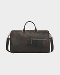 SIEVRA Voyage travel bag antique brass hardware detail