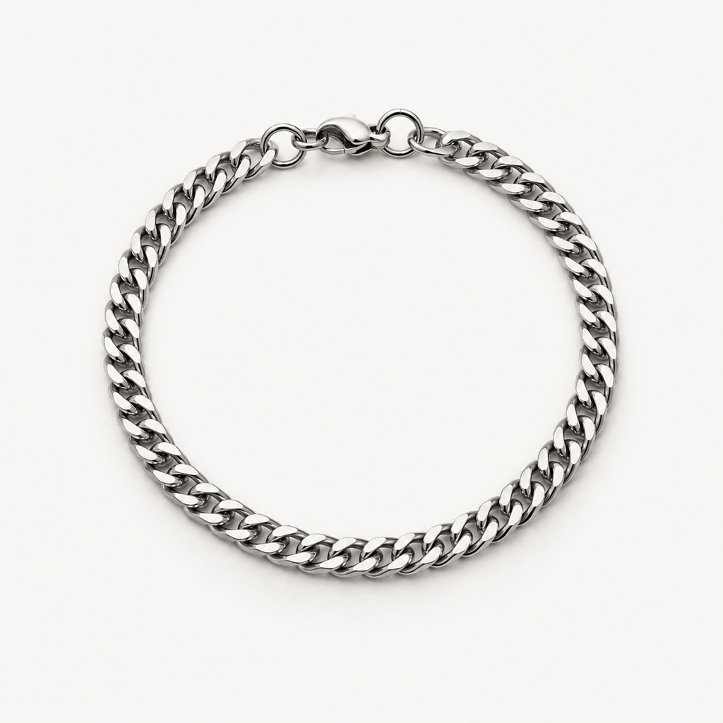 FLINT — Cuban Curb Chain Bracelet